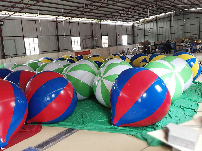 colorful inflatable balloon