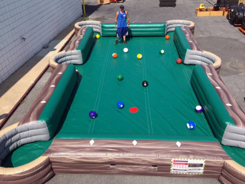 Giant Inflatable Pool Table