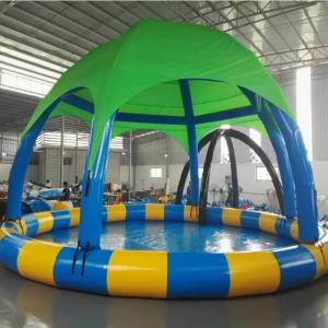  Inflatable Pool with Cover Tent
